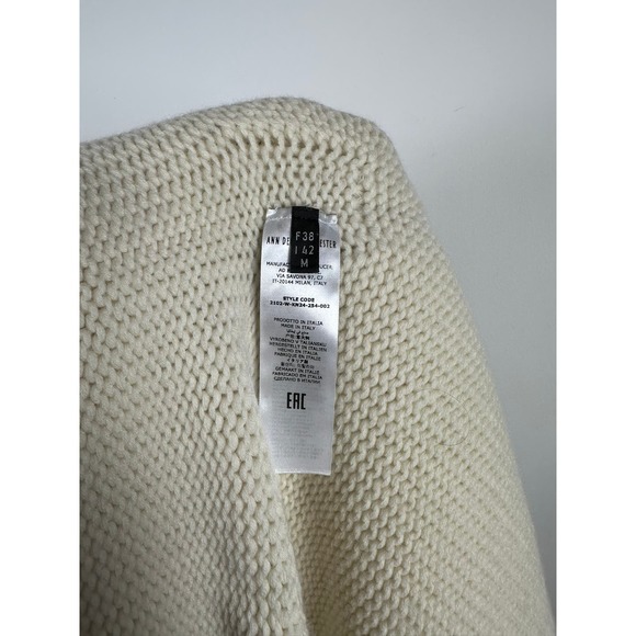 Ann Demeulemeester Wool Turtle Pullover - Picture 9 of 13